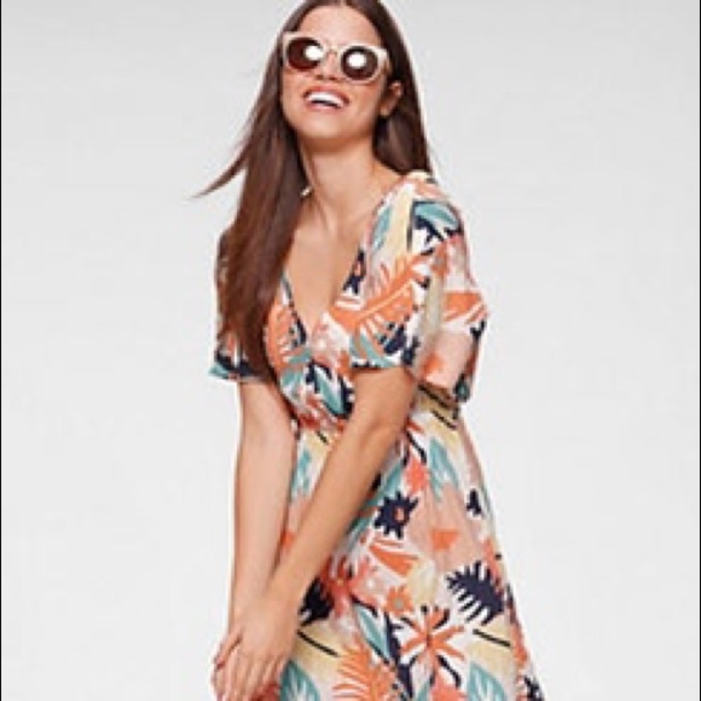 🌴🌼ROXY- FLAMINGO SHADES DRESS🌼🌴 - Picture 15 of 16